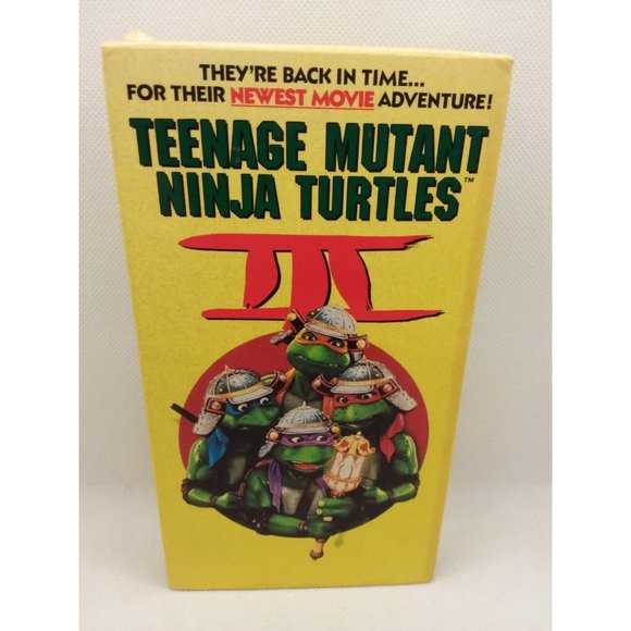 5 Teenage Mutant Ninja Turtles VHS Video Lot 80s Shredder Shrinking Turtles - Picture 8 of 12